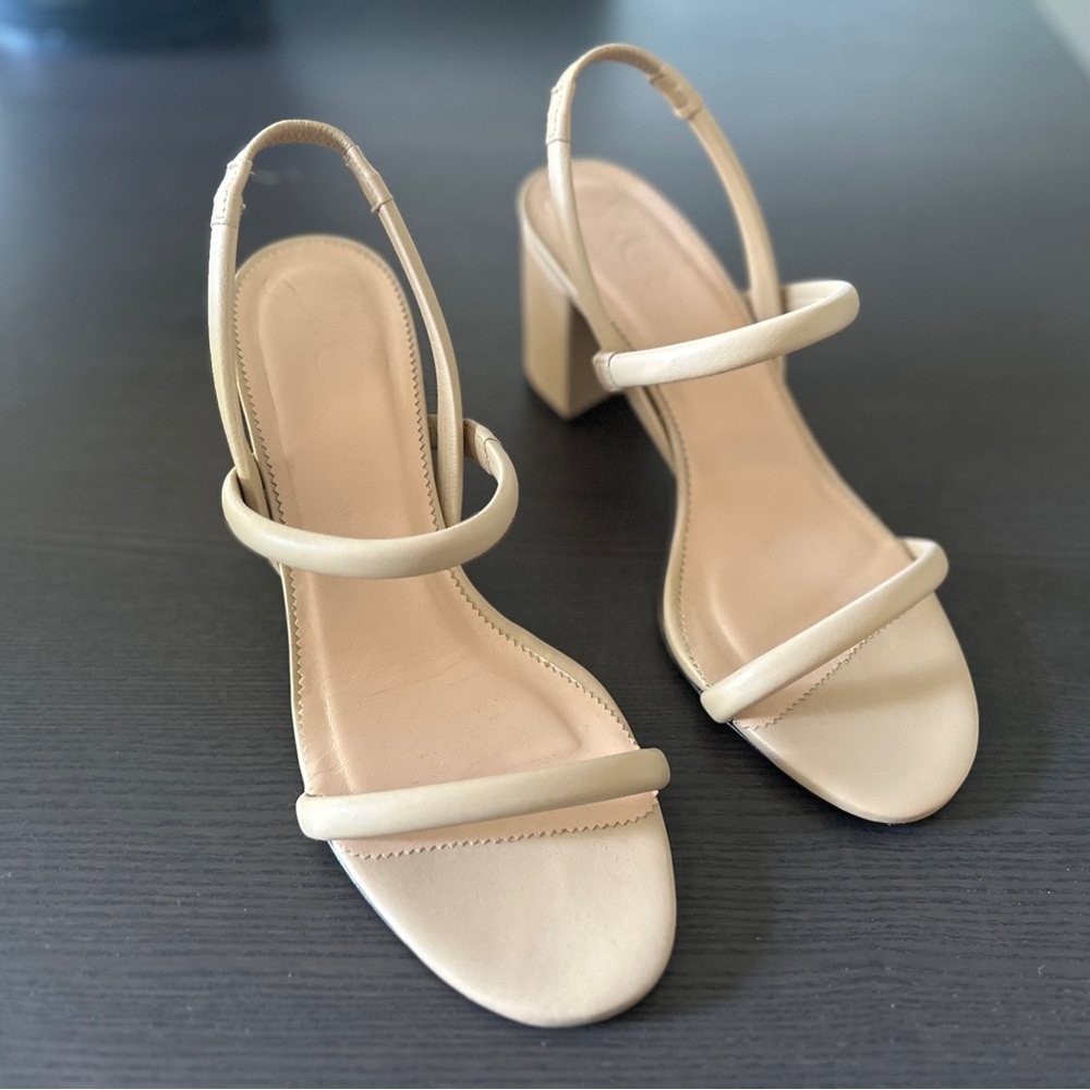 J. Crew Lucie Tan Women's Sandals (worn once) sz 9.5